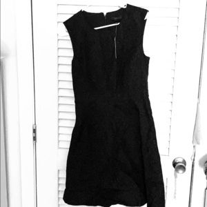 Black dress, never worn, textured